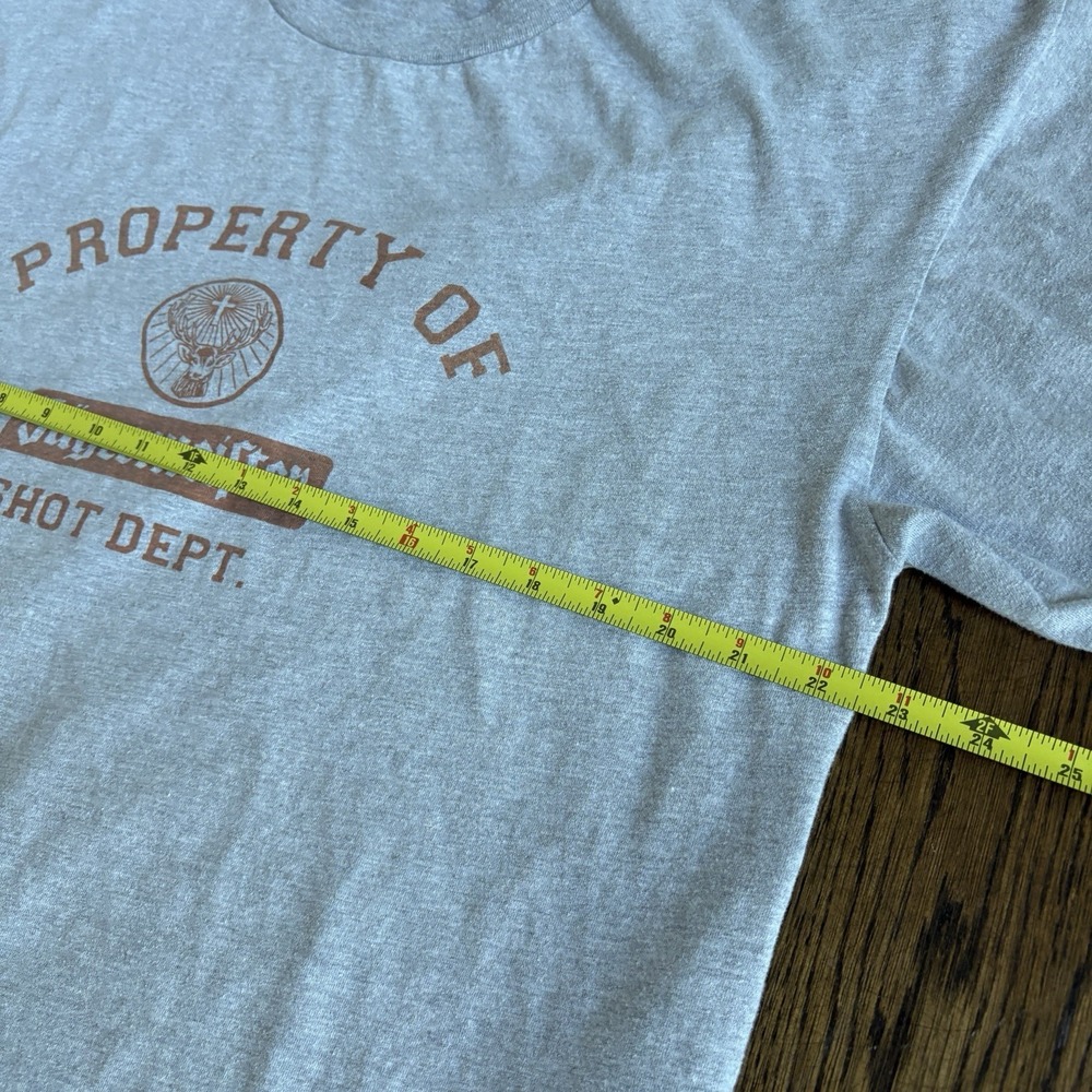 Vintage Jagermeister Shirt Mens XL Gray Shot Dept Promo Graphic Tee Beer Alcohol - Picture 9 of 9
